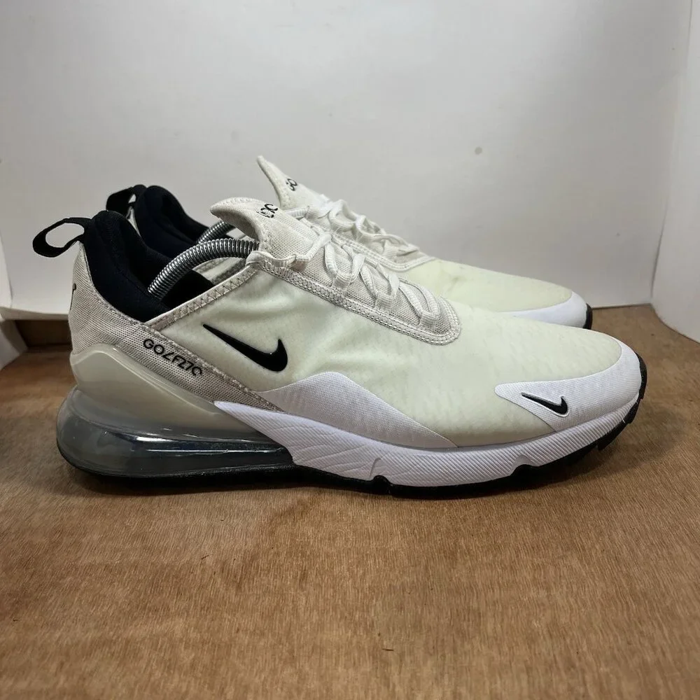 Nike Air Max 270 Golf ‘White Black’ CK6483-103 Spikeless Shoes (Men’s Size 12)